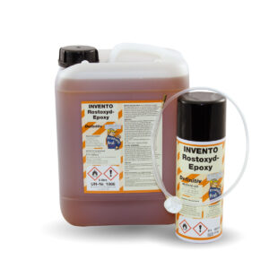 Invento Rostoxyd Epoxy ist der schnellste Rostumwandler auf dem Markt. So spart der Anwender wertvolle Arbeitszeit
