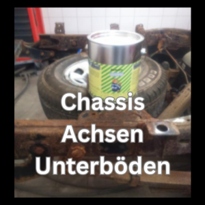 Rost behandeln Chassis / Achsträger